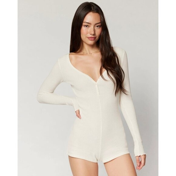 FLORENCE Micro Thermal Romper in Jet Stream Size X-Small - Picture 1 of 8